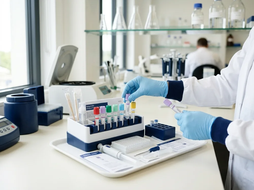 Imagen ilustrativa de test epigenético
